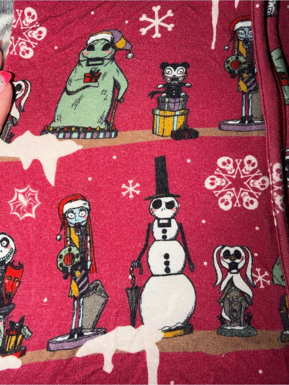 Posh Peanut Disney Nightmare Before Christmas Pajamas 3T